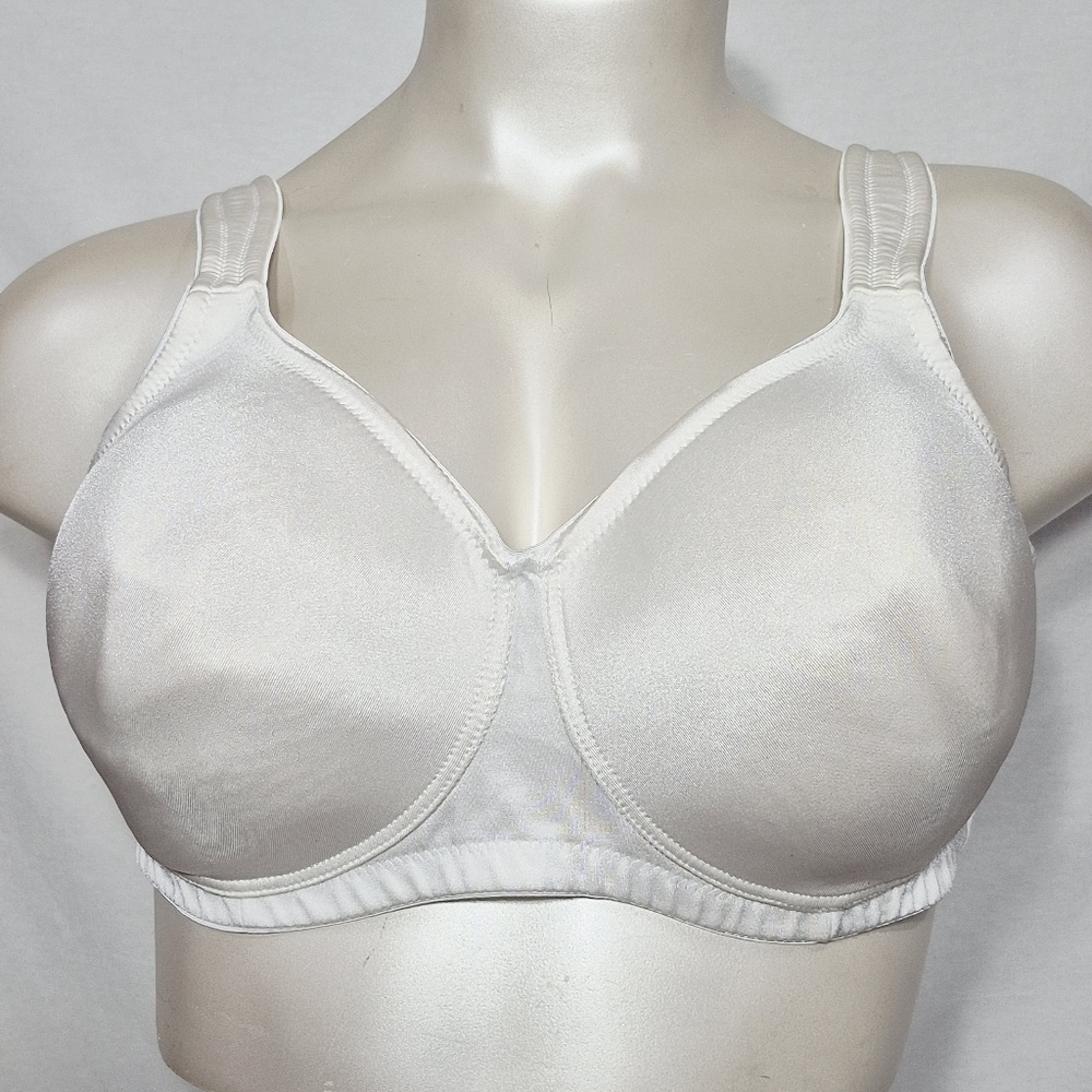 Comfort Choice 27-0834-5 Lightly Lined Wire‎ Free Bra 48B White